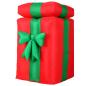 Preview: Weihnachtsmann aufblasbar 152cm im Geschenk
