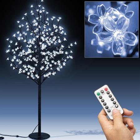 Kirschblütenbaum 200 LED's Lichterbaum 180cm mit Fernbedienung
